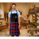 Brown/Broun Clan Badge & Tartan Kilt Apron<br><div class="desc">Almost like wearing a kilt with a black vest! Have fun wearing this clan apron at family get togethers, holiday parties, BBQ's or birthdays! Comes in all sizes so the whole family can match! You have the option to change the strap colour. If you spell your name a different way...</div>