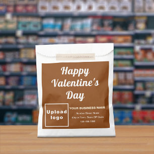 Brown Business Brand; Valentine; Paper Bag