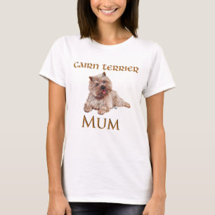 Brown Cairn Terrier Mothers Day T-Shirt