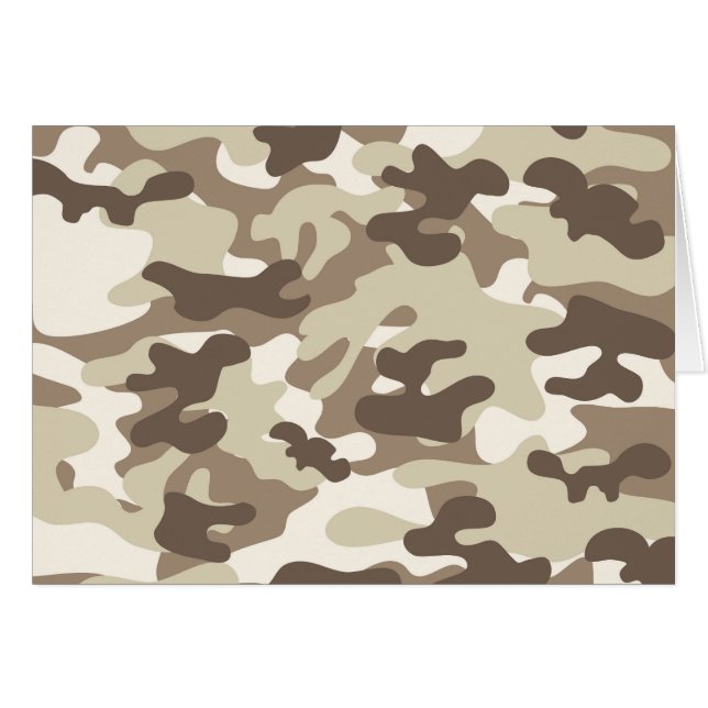 Brown Camo Design (Front Horizontal)