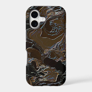 Brown Camo Effect Design