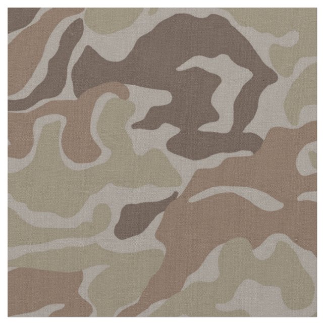Brown Camo Military Fabric (Close Up)