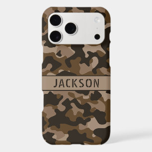 Brown Camouflage Personalized