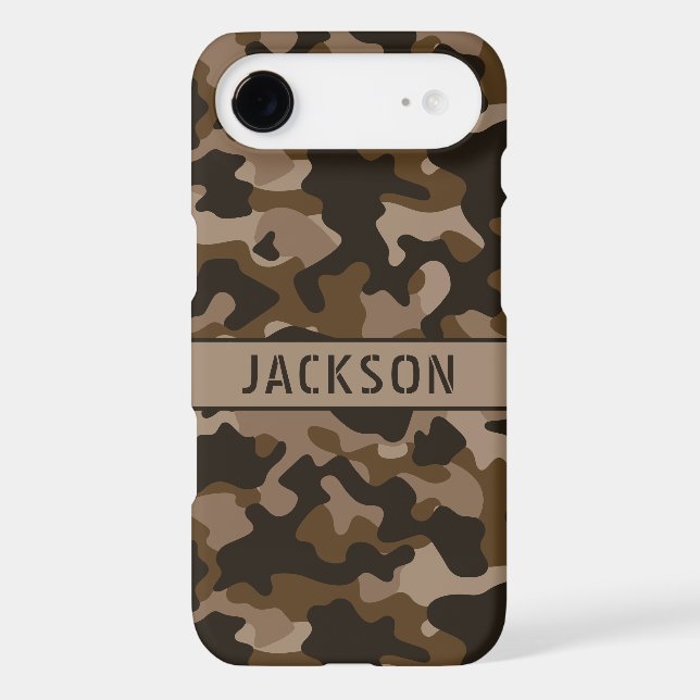 Brown Camouflage Personalized (Back)