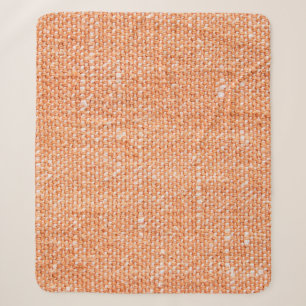 Brown canvas fabric for background, linen texture sherpa blanket
