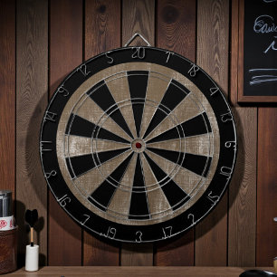 Brown Canvas Texture Dartboard