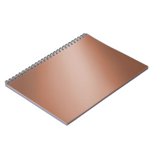 Brown Caramel moonlight ombre effect  Notebook
