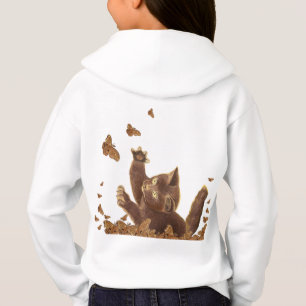 Brown Cat & Night Butterflies