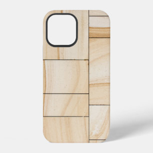Brown ceramic tiles collage iPhone 12 case
