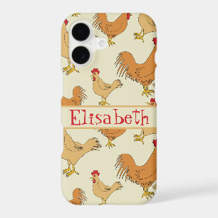 Brown Chicken Design Personalise