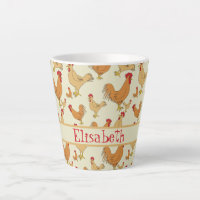 Brown Chicken Design Personalise