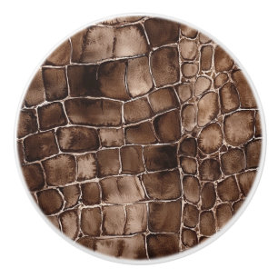 Brown Chocolate Candy Ceramic Knob