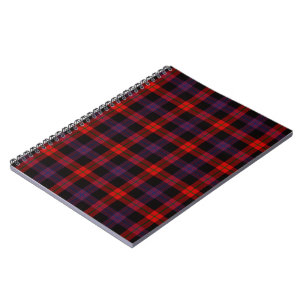 Brown Clan Tartan Pattern Notebook