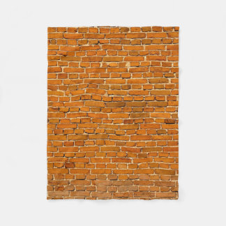 Brown clay wall cladding fleece blanket