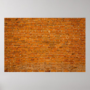 Brown clay wall cladding poster