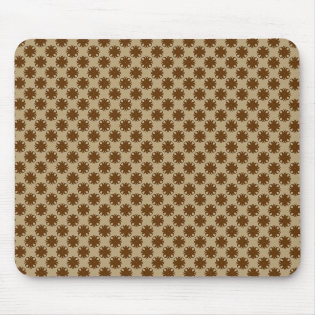 Brown Clover Ribbon by Kenneth Yoncich Mouse Mat (Front)