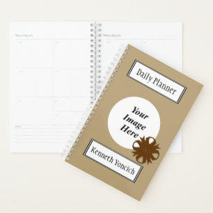 Brown Clover Ribbon by Kenneth Yoncich Planner