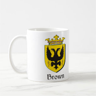 Brown Coat Of Arms From Heraldics Coffee Mug