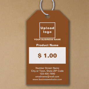 Brown Colour Business Product Price Tag