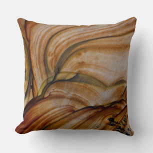 Brown coloured Deschutes Jasper Cushion
