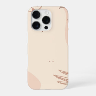 Brown Colourful Floral Linktree | iPhone 16 Pro Case