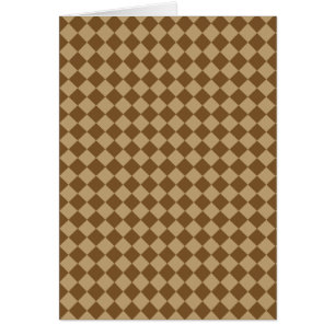 Brown Combination Diamond Pattern by STaylor