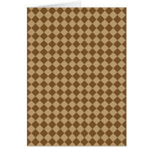 Brown Combination Diamond Pattern by STaylor