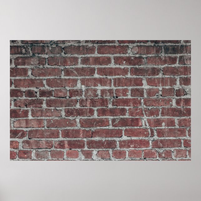Brown concrete wall poster (Front)