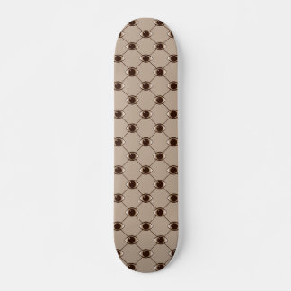 brown connecting eyes skateboard
