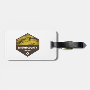 Brown County State Park Indiana Luggage Tag