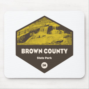 Brown County State Park Indiana Mouse Mat