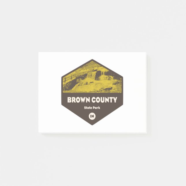 Brown County State Park Indiana Post-it Notes (Front)