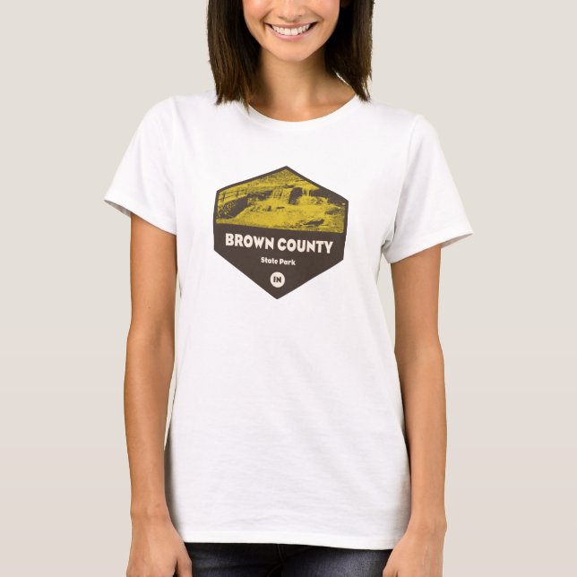 Brown County State Park Indiana T-Shirt (Front)