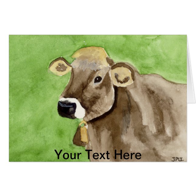Brown Cow (Front Horizontal)
