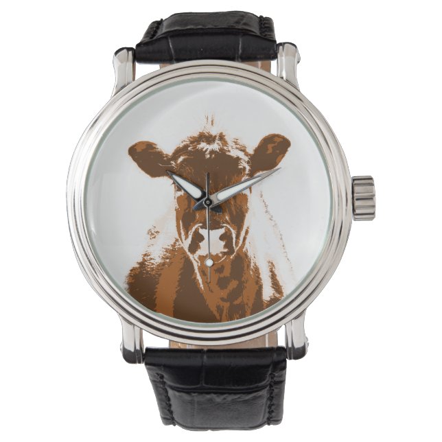 Brown Cow Farm Animal Watch (Front)
