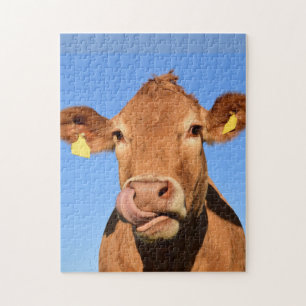 BROWN COW JIGSAW PUZZLE