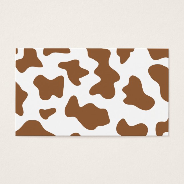 Brown Cow Print (Front)