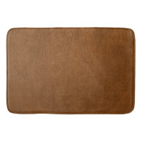 Brown Cowhide Leather Texture Look