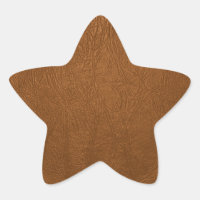 Brown Cowhide Leather Texture Look