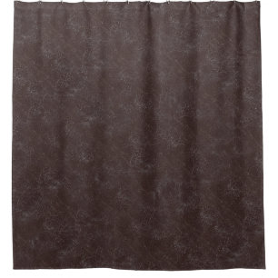 Brown Cracking Pattern Shower Curtain