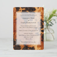 Brown Cream Southwest Cowhide Wedding