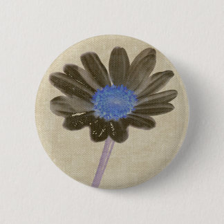 Brown Daisy Button