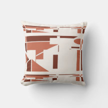 Brown Dark Coral MCM Southwest Look Abstract