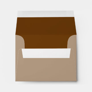 Brown Decor Colour You Can Customise Envelopes