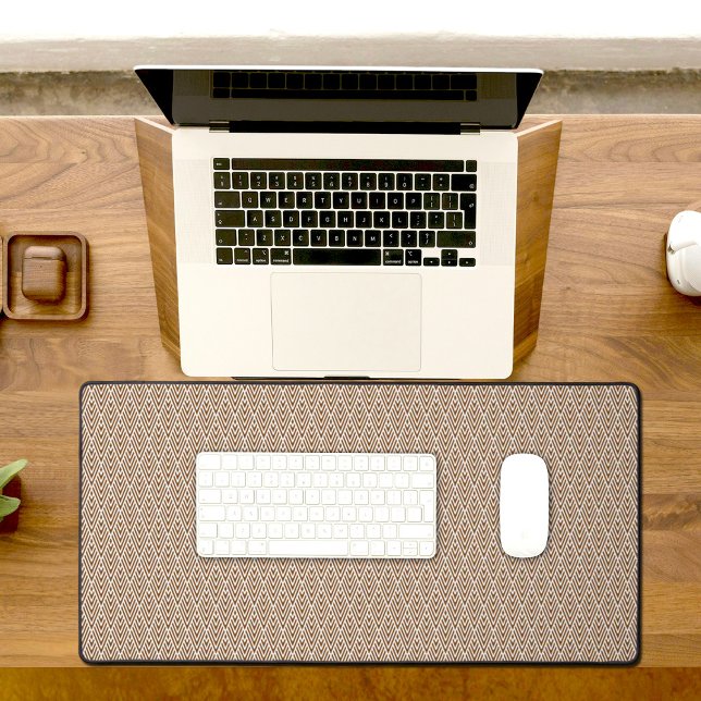 Brown Diamond Pattern Desk Mat (Creator Uploaded)