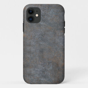 Brown Distressed Leather Look Antique Book iPhone 11 Case