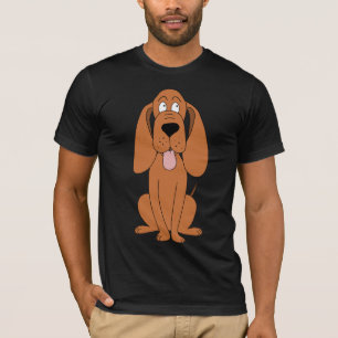 Brown Dog Cartoon. Hound. T-Shirt