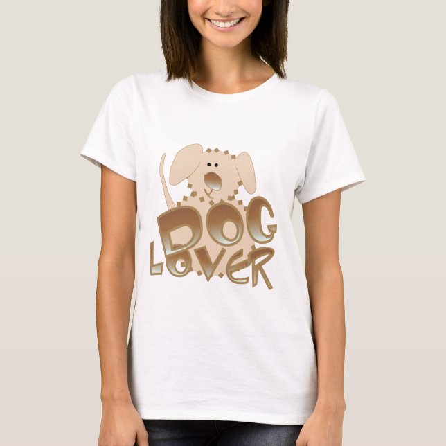 Brown Dog Lover Tshirts and Gifts (Front)