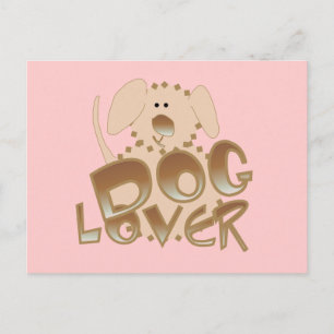 Brown Dog Lover Tshirts and Gifts Postcard