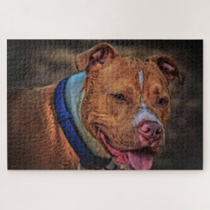 Brown Dog Photo Jigsaw Puzzle